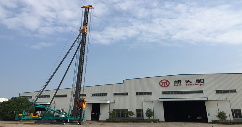 CFG series hydraulic walking long auger drilling rig
